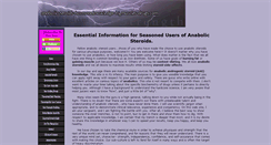 Desktop Screenshot of anabolicsteroids-hormoneknowledge-bigmuscles-drugs.com